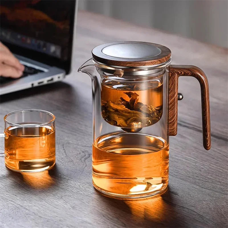 Artisan Glass Teapot With Infuser 2