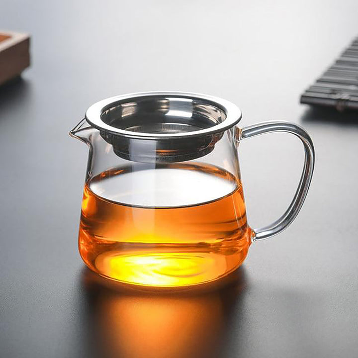 Artisan Glass Teapot with Infuser 0