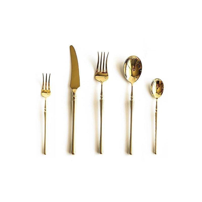 Artisan Gold Stainless Steel Cutlery Set 0