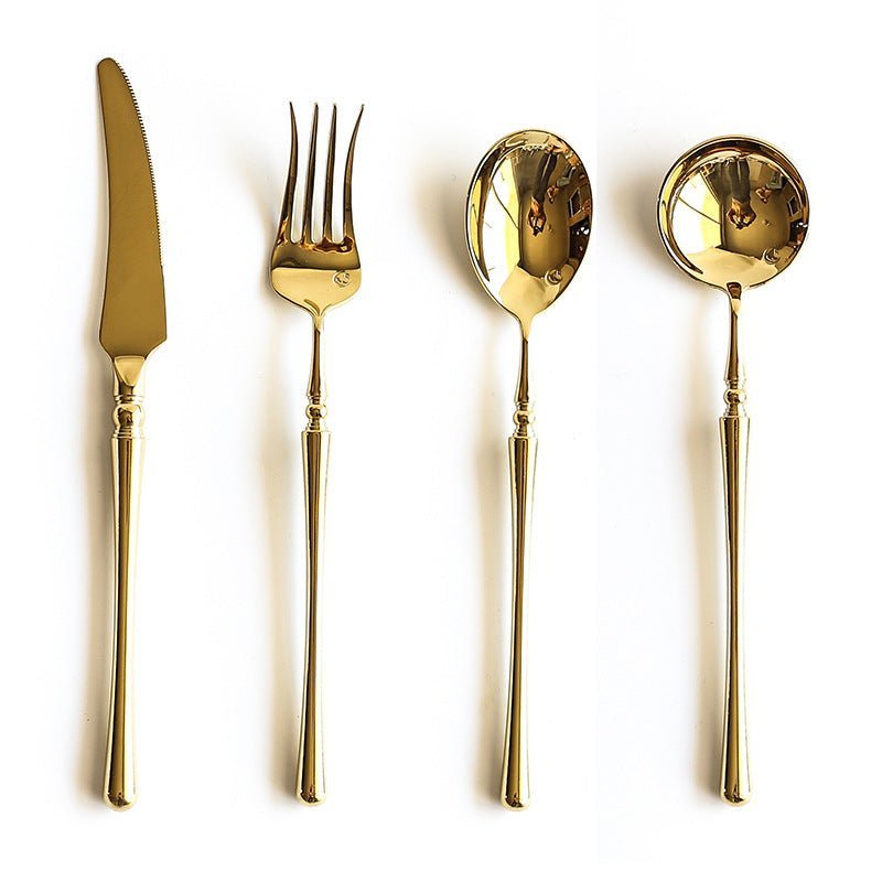 Artisan Gold Stainless Steel Cutlery Set 3