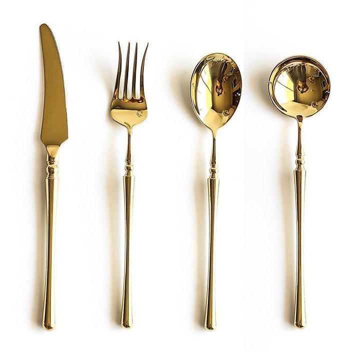 Artisan Gold Stainless Steel Cutlery Set 3