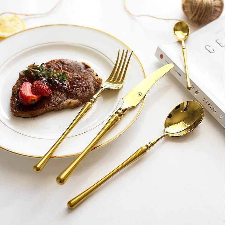 Artisan Gold Stainless Steel Cutlery Set 5