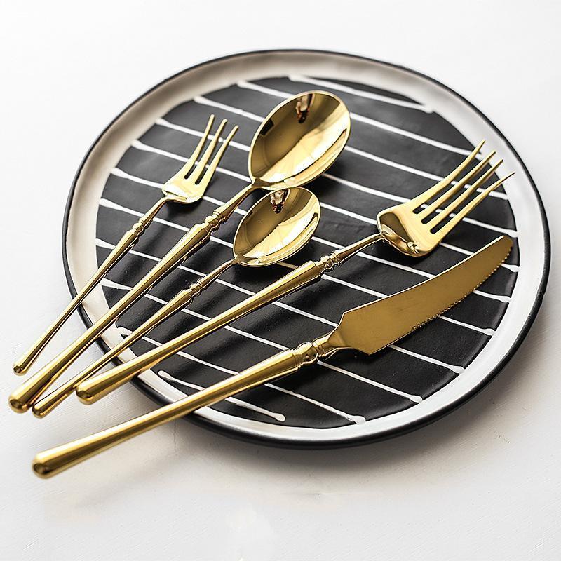 Artisan Gold Stainless Steel Cutlery Set 7