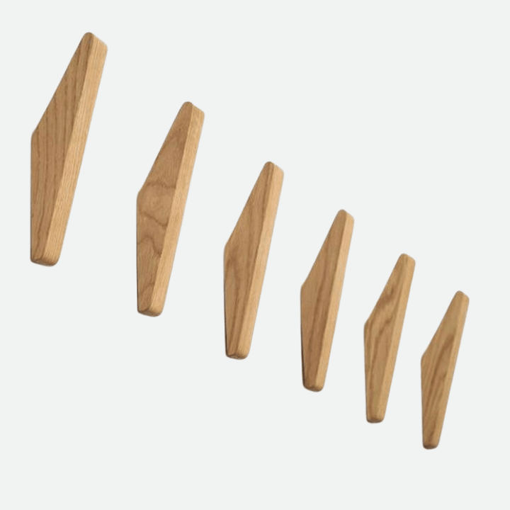 Artisan Natural Wood Wall Hooks 0