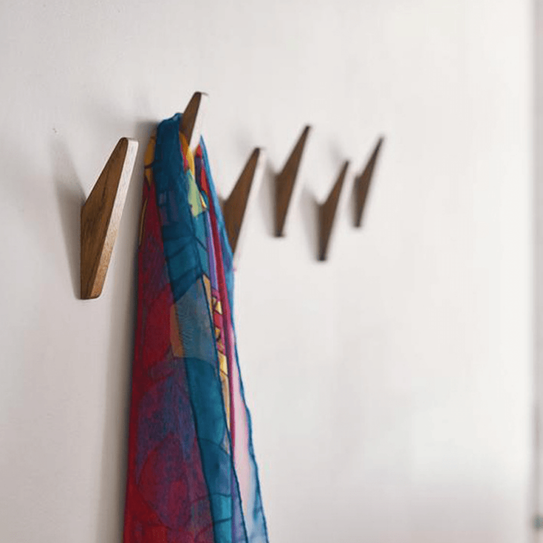 Artisan Natural Wood Wall Hooks 4