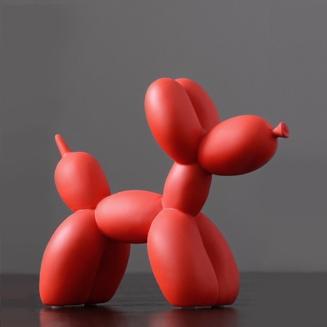 Artisan Resin Balloon Dog Sculpture 11