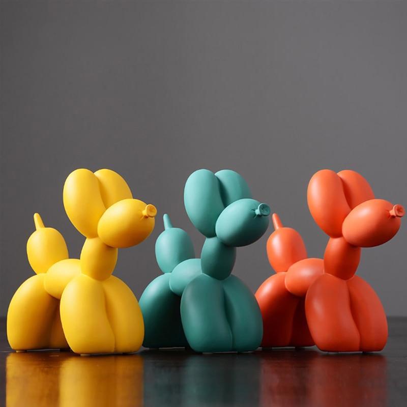 Artisan Resin Balloon Dog Sculpture 2