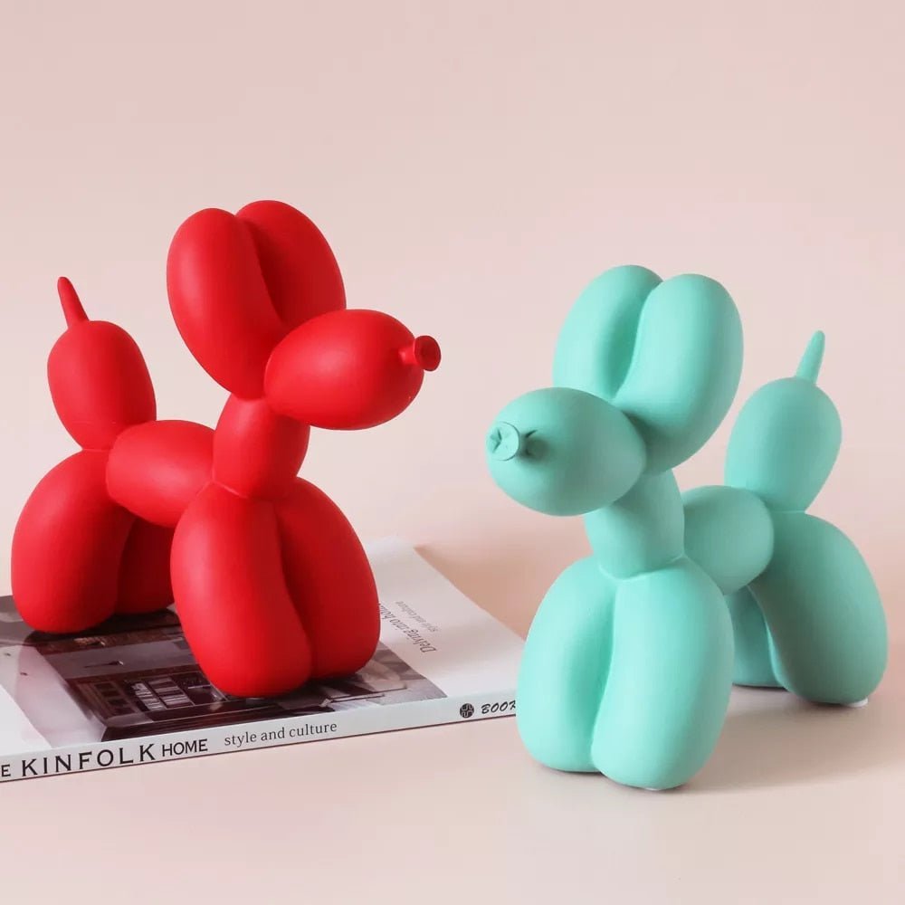 Artisan Resin Balloon Dog Sculpture 3
