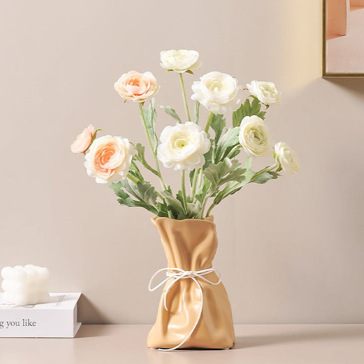 Artisan Resin Flower Vase 5
