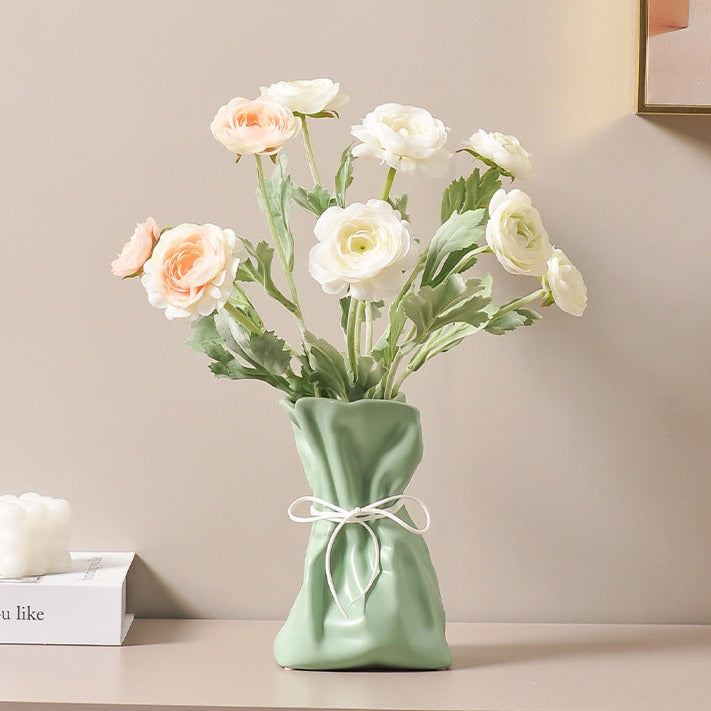 Artisan Resin Flower Vase 6