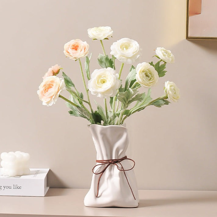 Artisan Resin Flower Vase 7