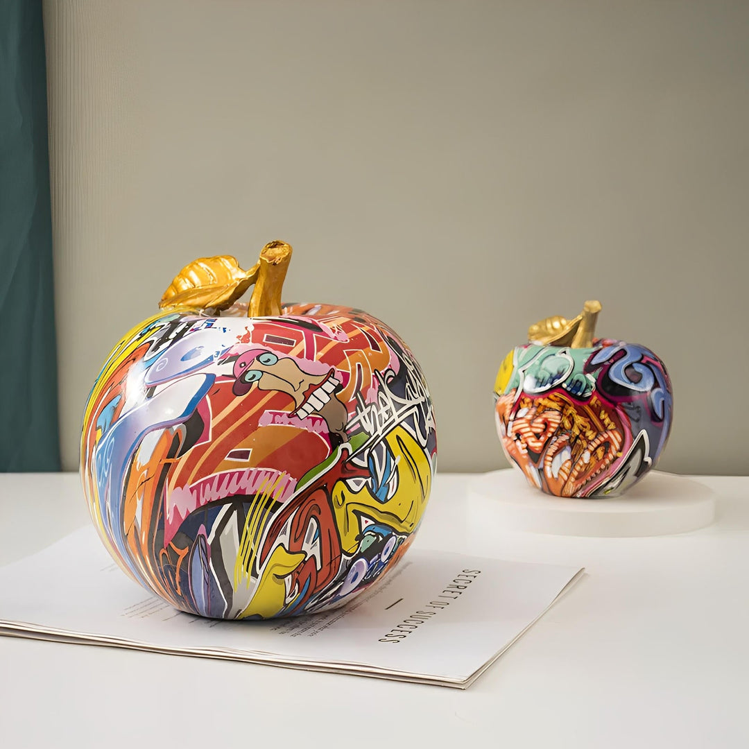 Artisan Sculptural Wall Decor Apple 0