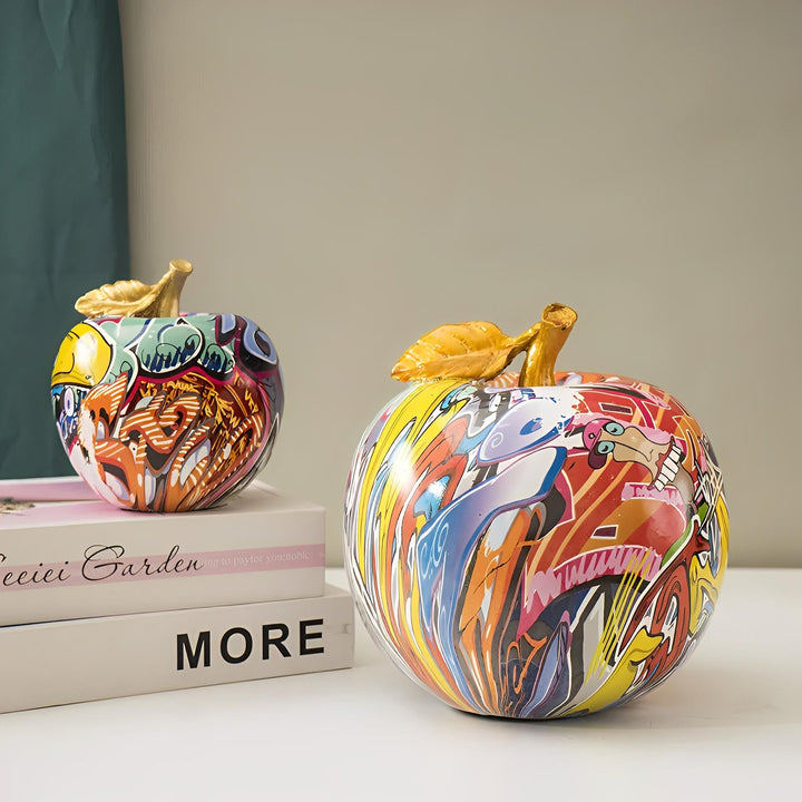 Artisan Sculptural Wall Decor Apple 1