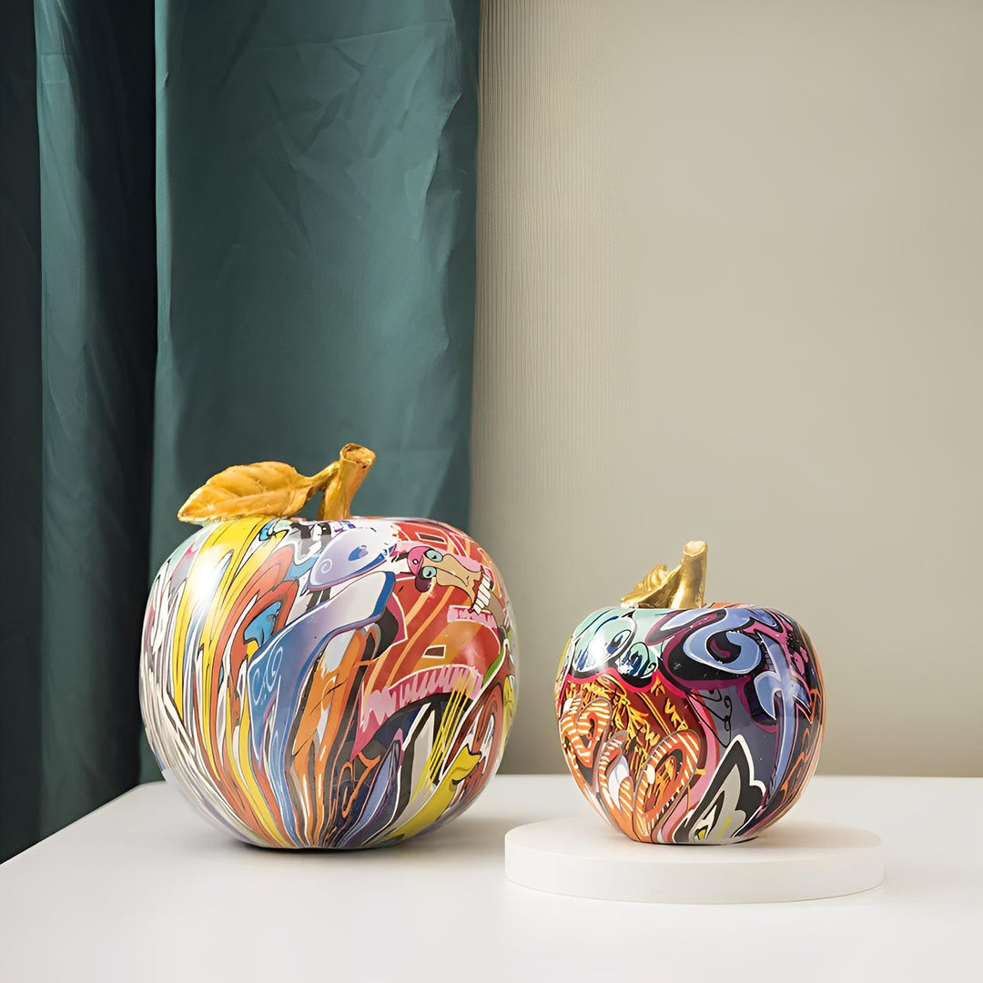 Artisan Sculptural Wall Decor Apple 2