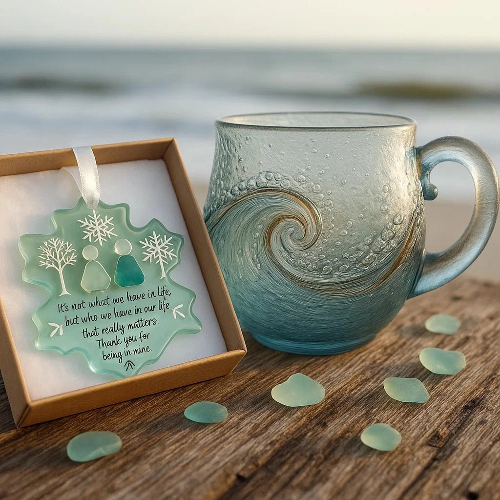 Artisan Sea Glass Mug 0