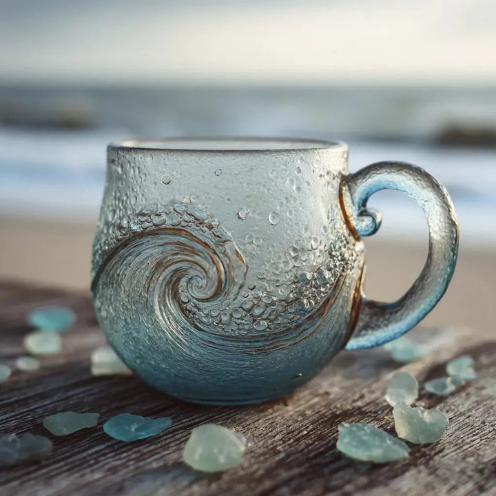 Artisan Sea Glass Mug 1