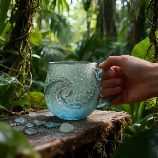 Artisan Sea Glass Mug 2