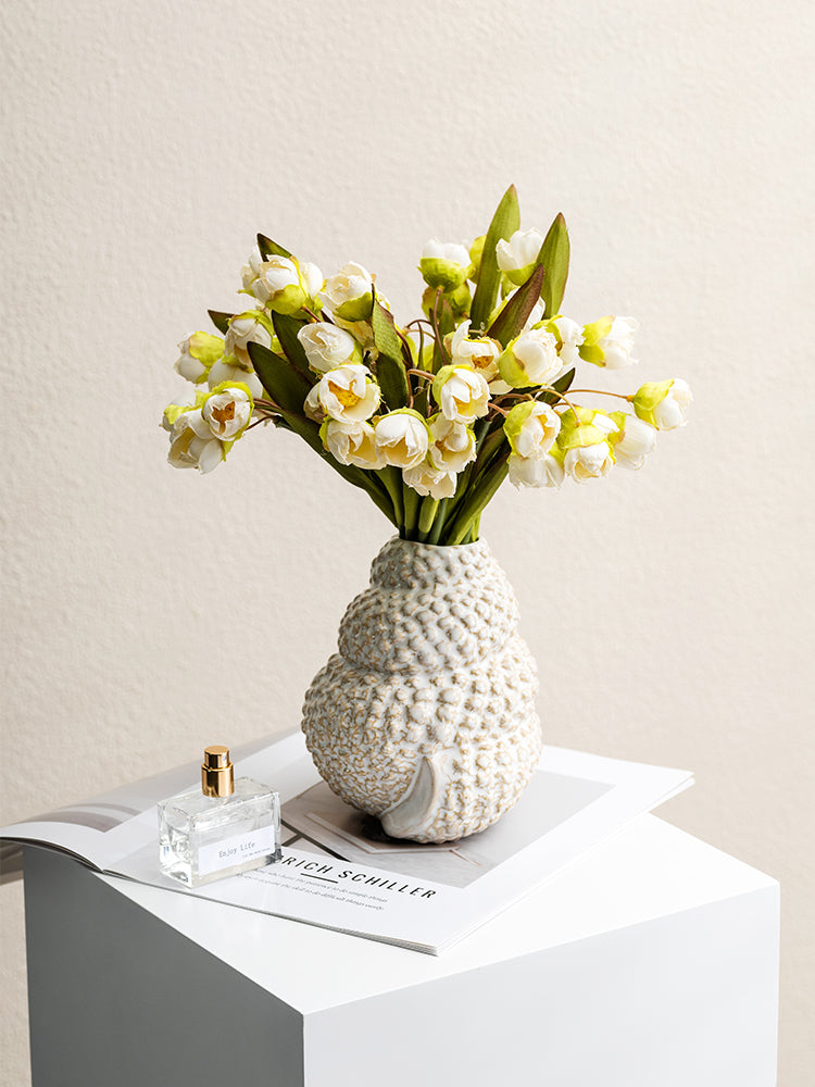 Artisan Textured Ceramic Vase 1