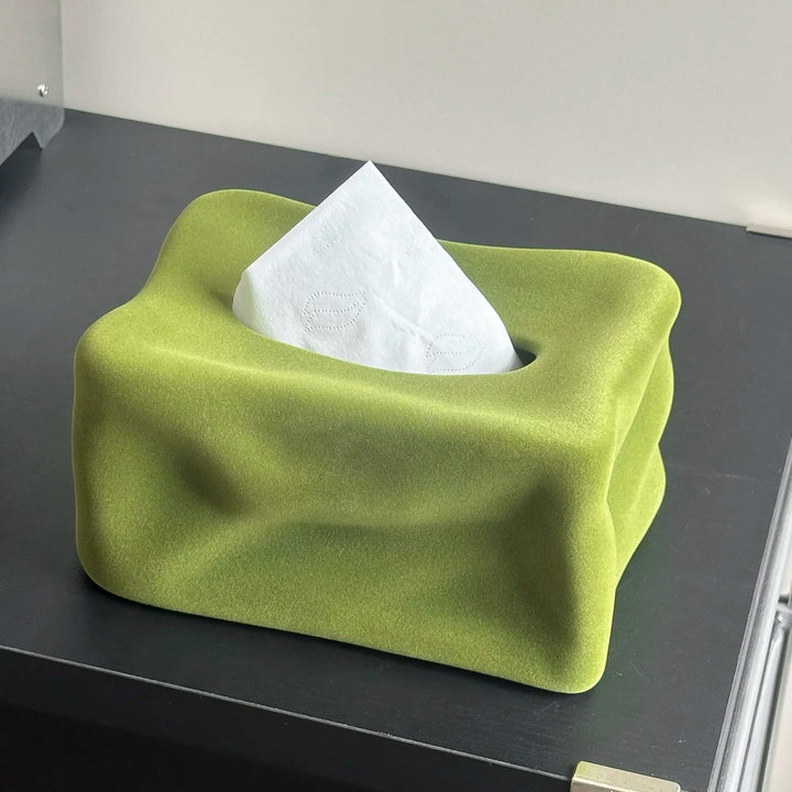 Artisan Velvet Tissue Box Cover 0