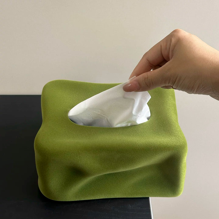 Artisan Velvet Tissue Box Cover 2