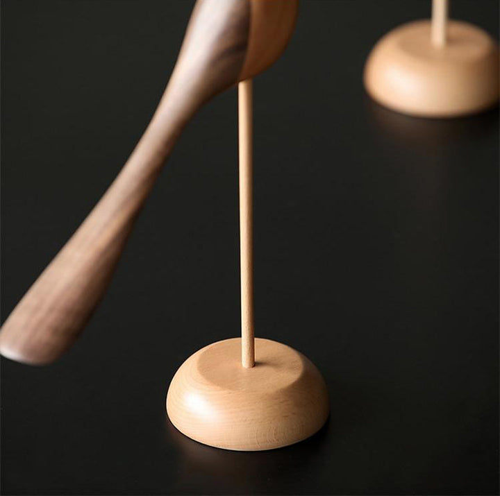 Artisan Wooden Bird Ornaments 5