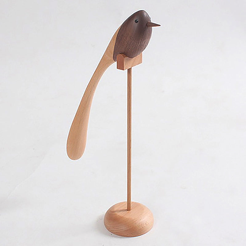 Artisan Wooden Bird Ornaments 7