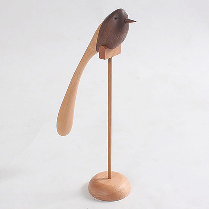 Artisan Wooden Bird Ornaments 7