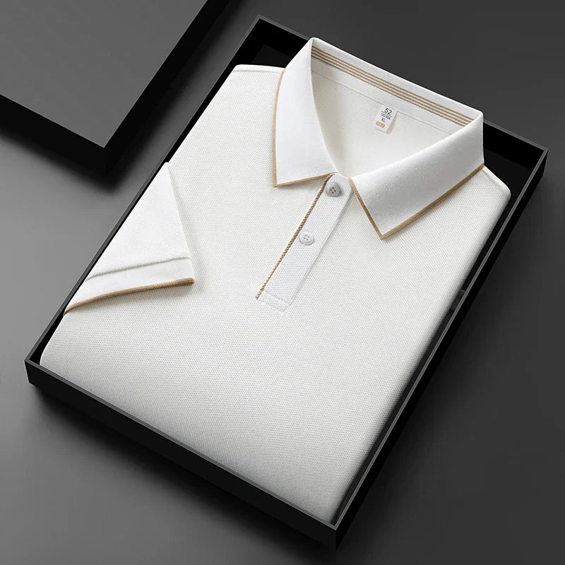 Athletic Knit Polo Shirt 0