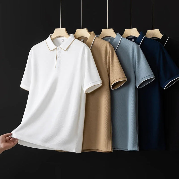 Athletic Knit Polo Shirt 1
