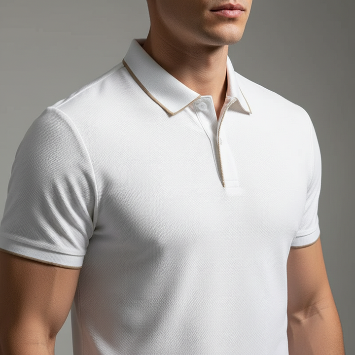 Athletic Knit Polo Shirt 2