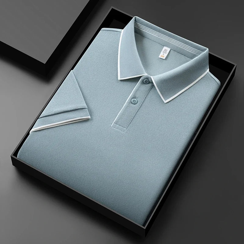 Athletic Knit Polo Shirt 5