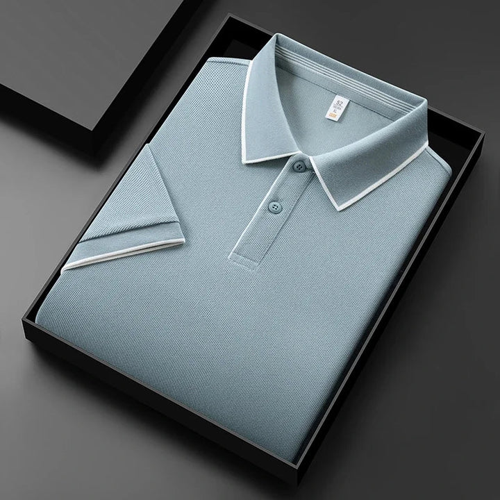 Athletic Knit Polo Shirt 5