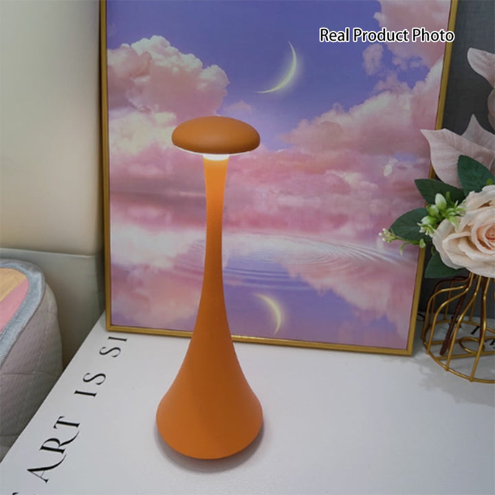 Cordless Hourglass Table Lamp