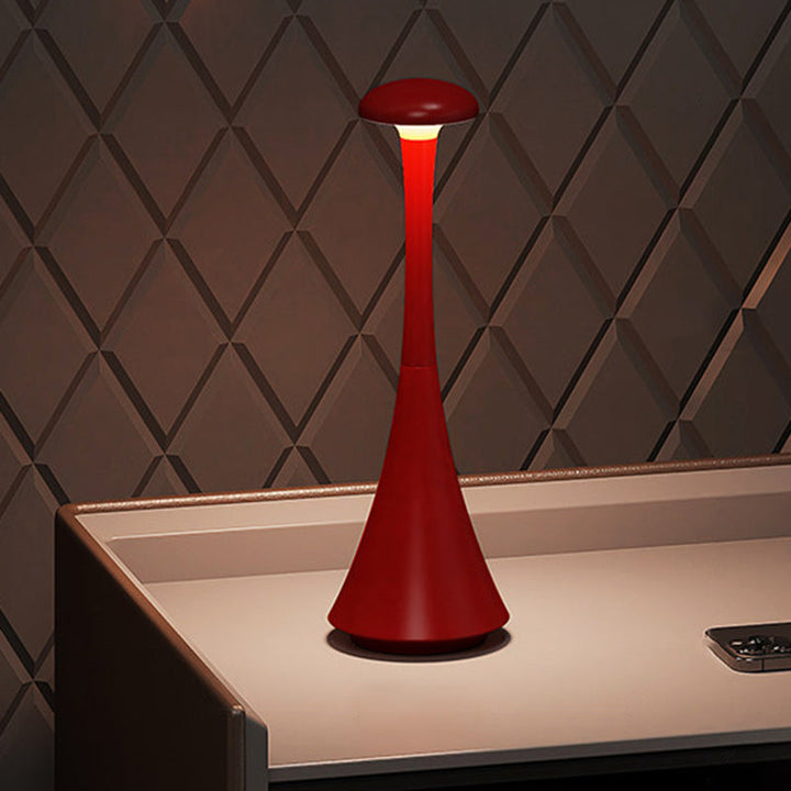Cordless Hourglass Table Lamp base detail