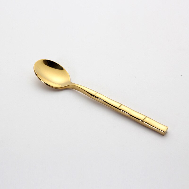 Bamboo Handle Cutlery Set