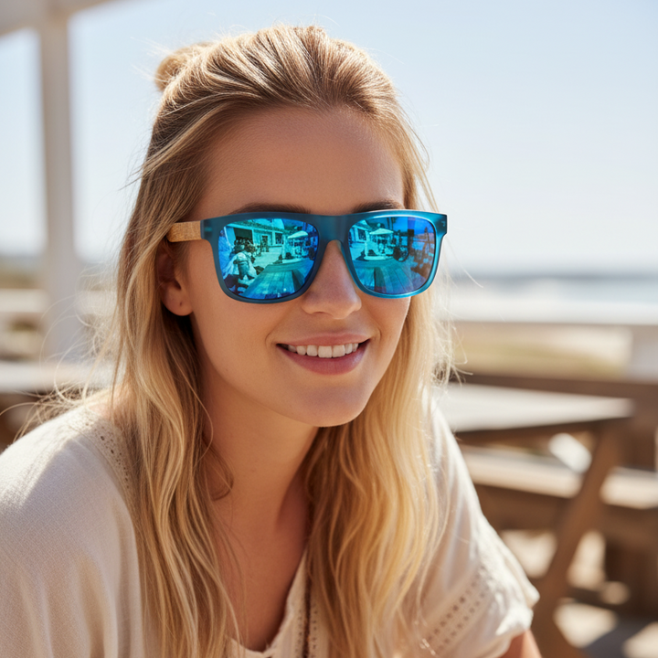 Bamboo Sunglasses with UV400 Protection 6