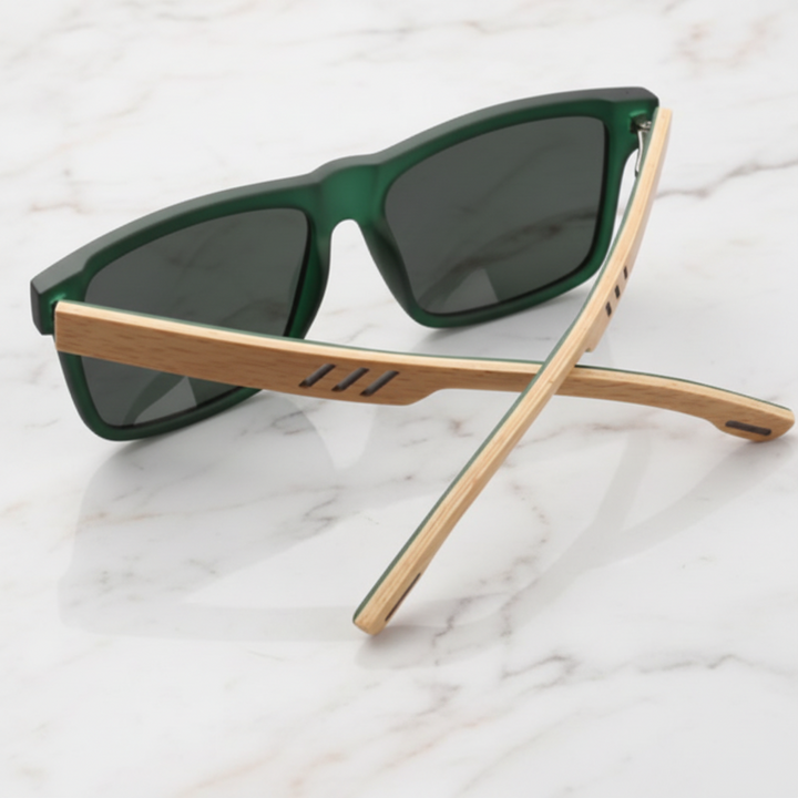 Bamboo Sunglasses with UV400 Protection 8