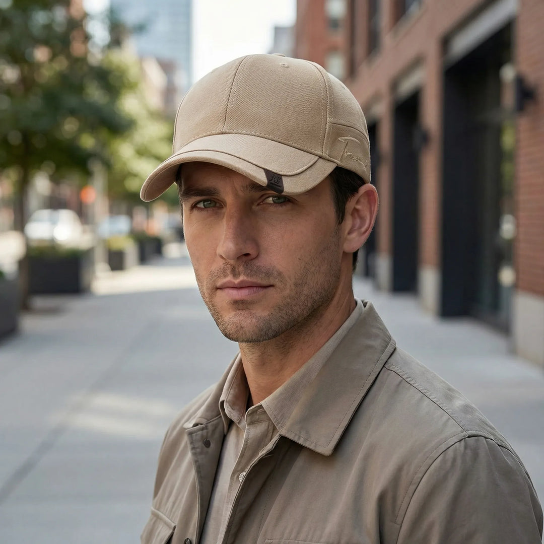 Embroidered Twill Baseball Cap worn lifestyle