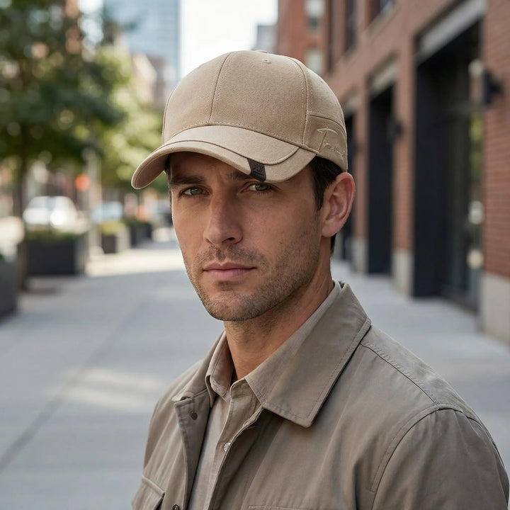 Embroidered Twill Baseball Cap worn lifestyle