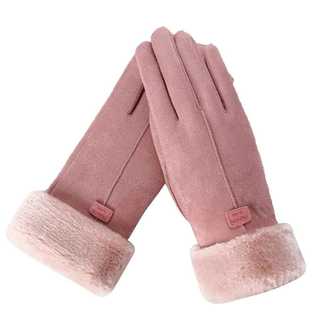 Waterproof Touchscreen Winter Gloves worn on hand