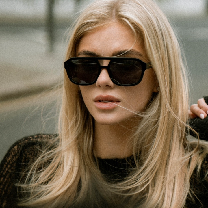 Black Acetate Sunglasses 2