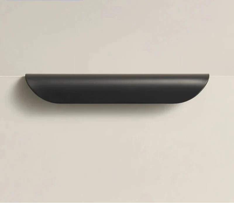 Curved Folded-Edge Cabinet Pull