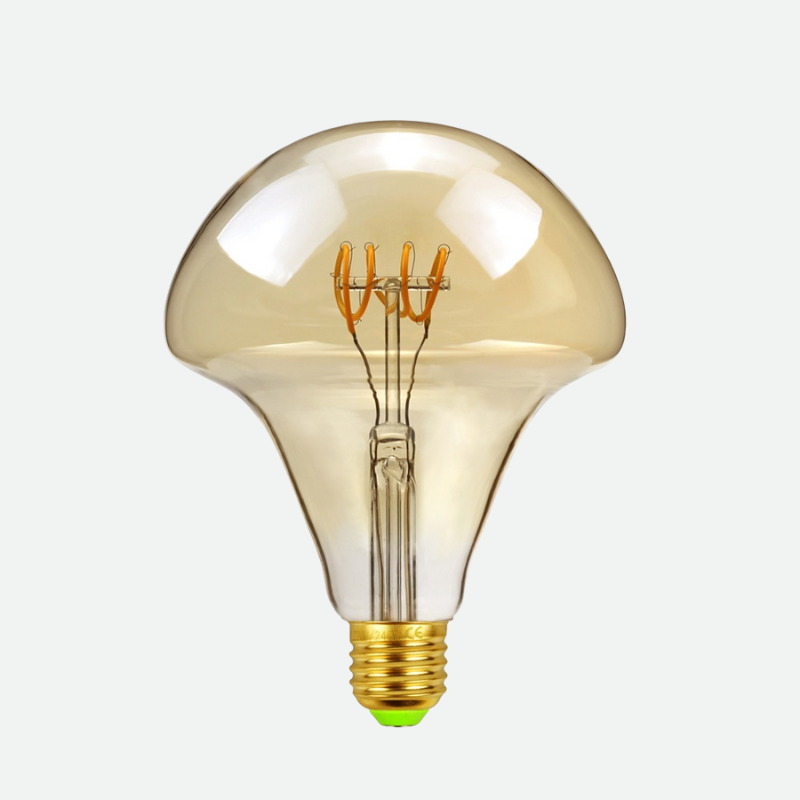 Amber Glass LED Edison Bulb