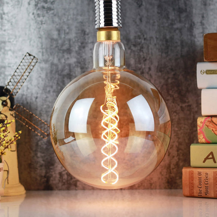 Amber Glass LED Edison Bulb