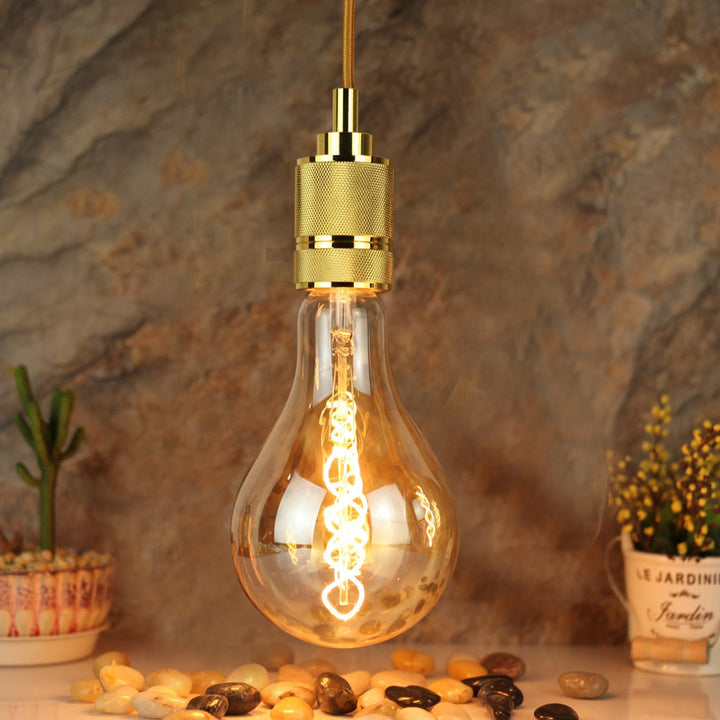 Amber Glass LED Edison Bulb