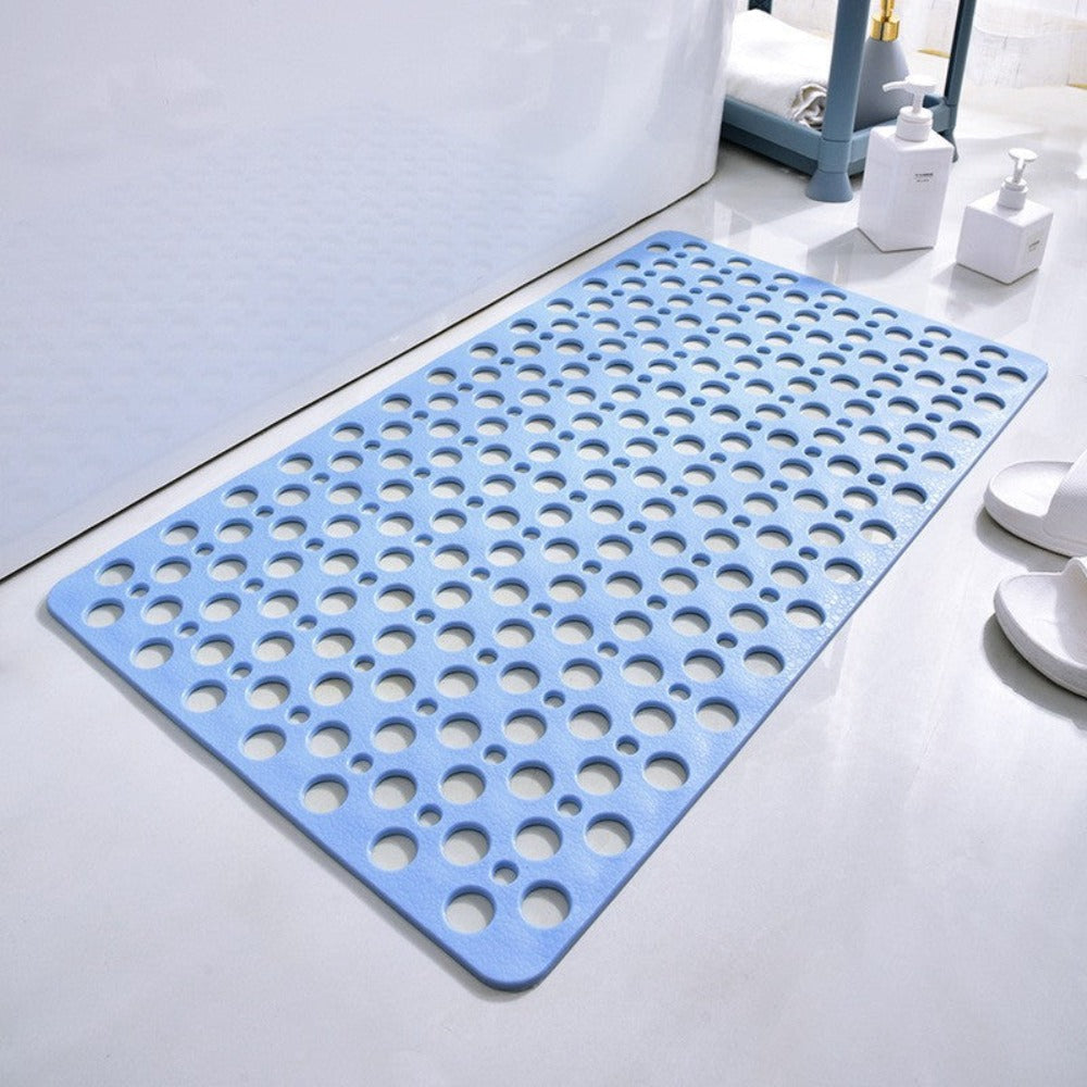 Premium Non-Slip Antibacterial Shower Mat with Suction Cups for Safety & Hygiene