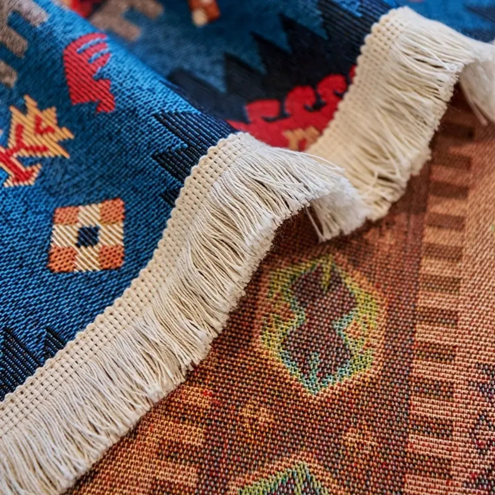 Bohemian Chenille Couch Cover 3