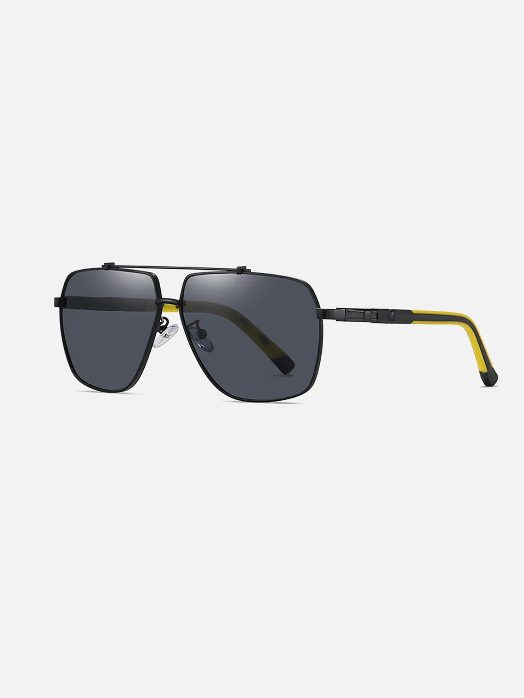 Bold Metal Aviator Sunglasses 5