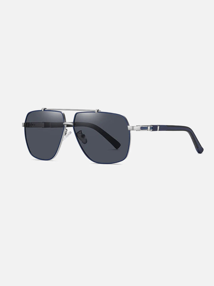 Bold Metal Aviator Sunglasses 6