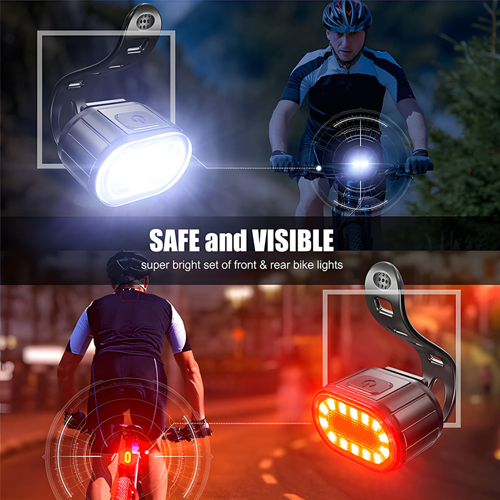 Bright Waterproof Bike Lights 1